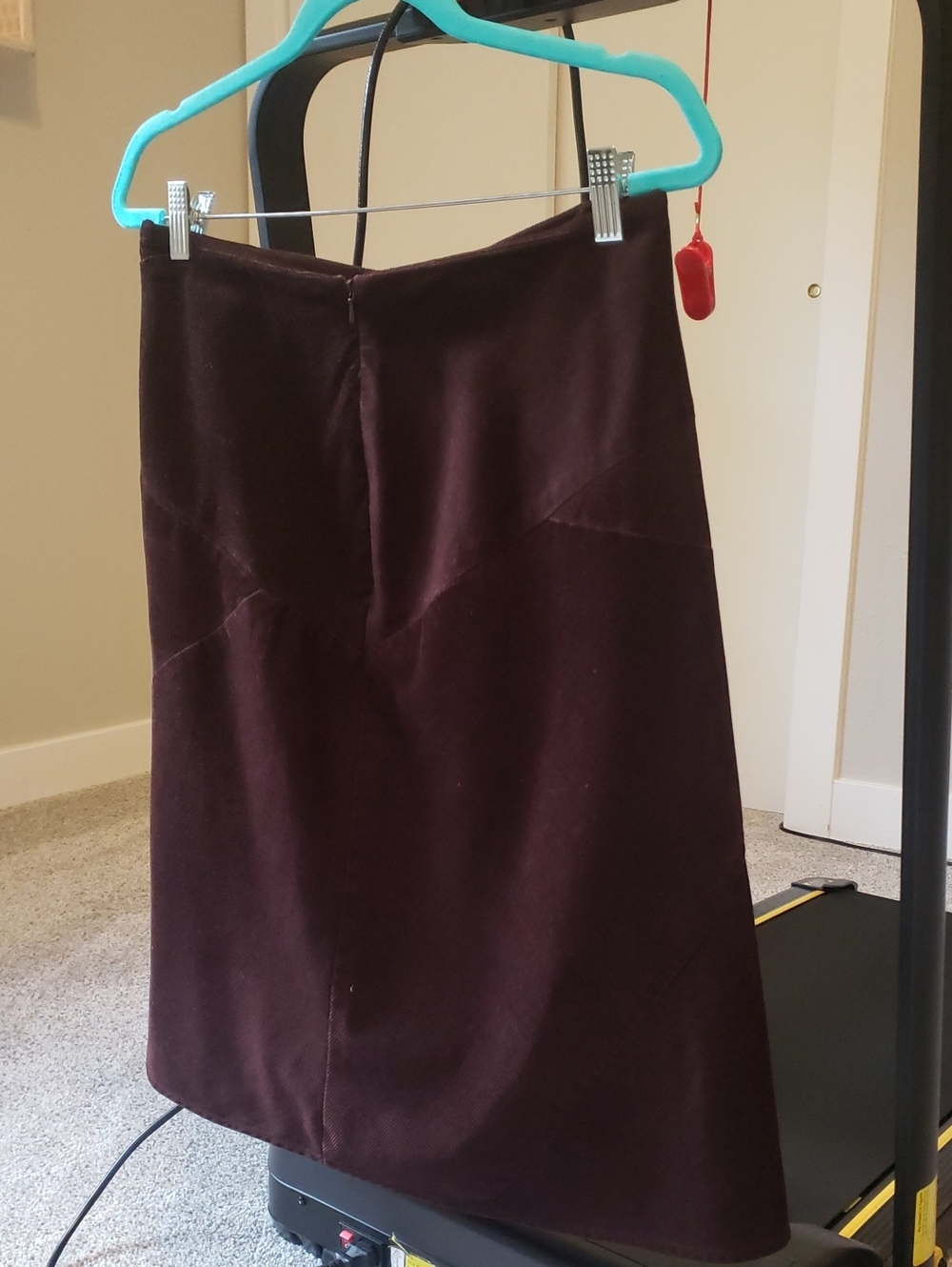 Jones New York Deep Brown A-Line Skirt
